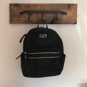Kate Spade LARGE Bradley Wilson Backpack (Black)